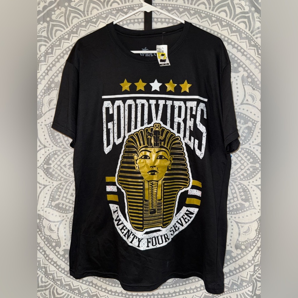Good Vibes Black T-Shirt